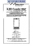 Worcester 230 RSF Combi Installation and Servicing Instructions