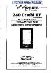 Worcester 240 BF Combi Installation and Servicing Instructions