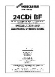 Worcester 24 CDi BF Installation and Servicing Instructions