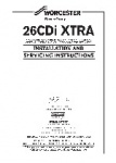 Worcester 26 CDi Xtra Installation and Servicing Instructions