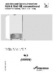 Greenstar R29-40 HE Conventional Installation and Servicing Instructions