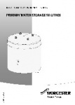 Worcester Primary Water Storage 50 Litre Installation and Servicing Instructions