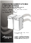 Greenstar Camray Kitchen and Kitchen System 12-18, 18-25, 25-32 Operating Instructions