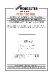 Worcester Digital Single Channel Programmer Installation and Servicing Instructions