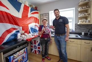 Royal Superfan adds limited edition Jubilee Boiler to her 12,000-strong memorabilia collection
