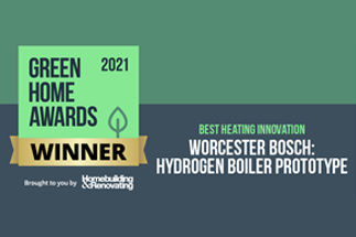 Worcester Bosch scoops innovation award with Hydrogen prototype boiler 