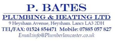 P Bates Plumbing & Heating Ltd's Logo