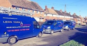 Leon York Heating's Logo