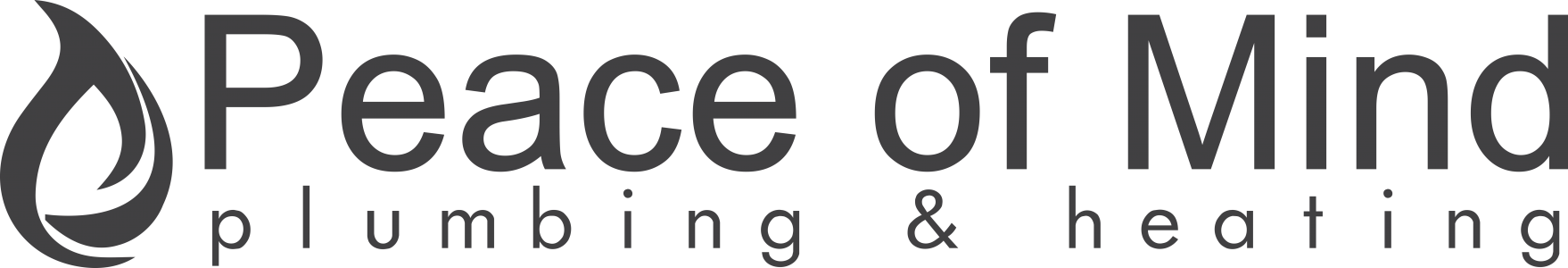 Peace of mind plumbing's Logo