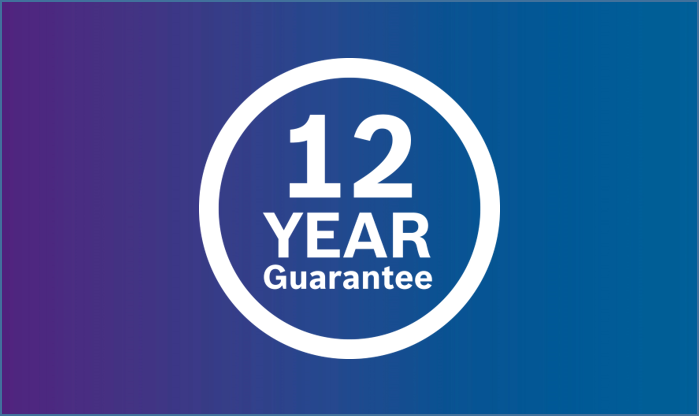 Up to 12 year guarantees on Worcester Bosch boilers