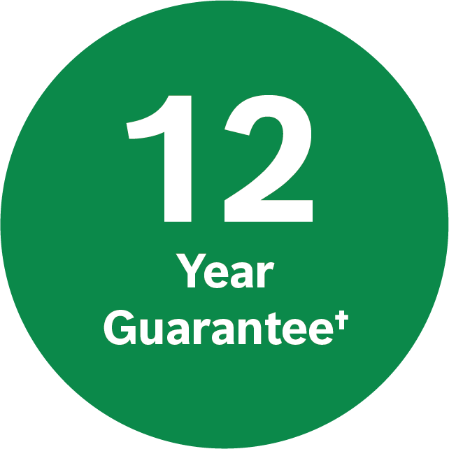 12 years guarantee