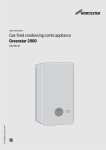 Greenstar 2000 Operating Instructions Preview Image