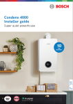 Condens 4000 installer brochure Preview Image
