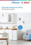 Greenstar Danesmoor Utility homeowner guide Preview Image