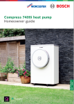 Compress 7400i homeowner guide Preview Image